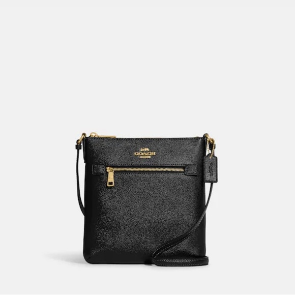 Coach Handbags - NWT COACH Mini Rowan File Bag. Black
